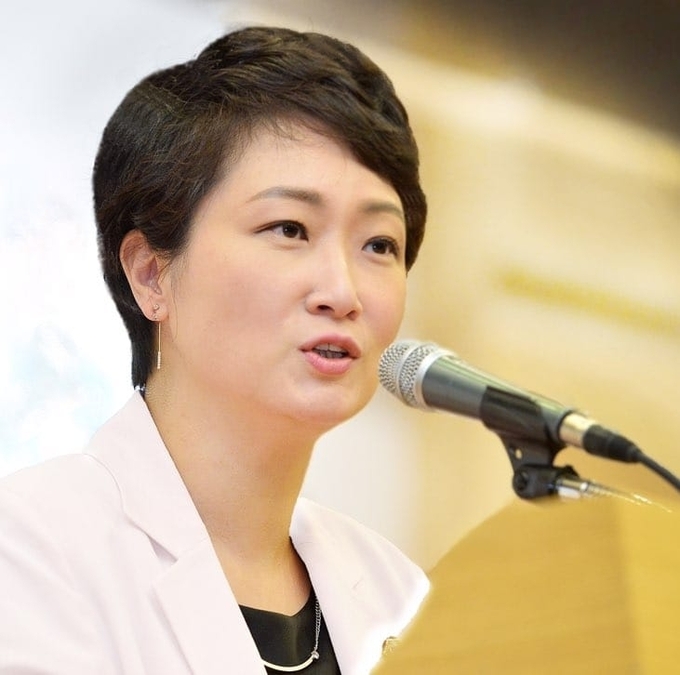 국민의힘 홍준표 캠프 이언주 공동선대위원장(사진=이언주 전 의원 페이스북)