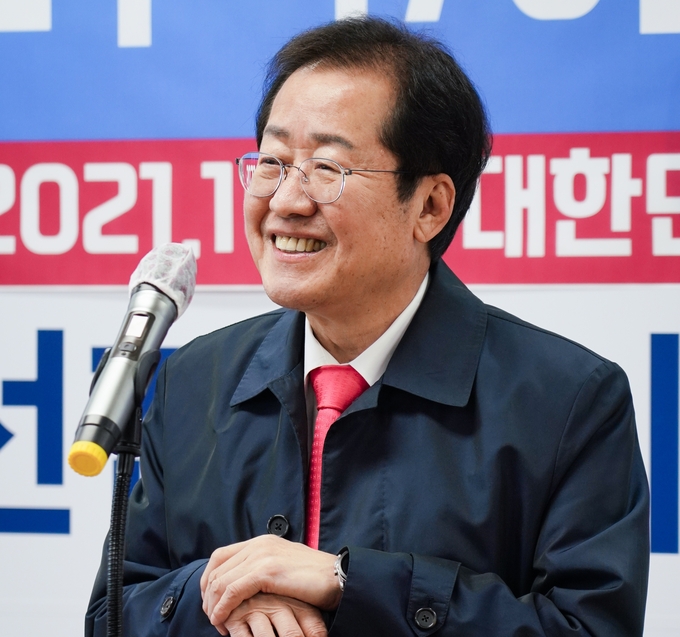 국민의힘 대권주자인 홍준표 의원(사진=홍준표 캠프 제공)