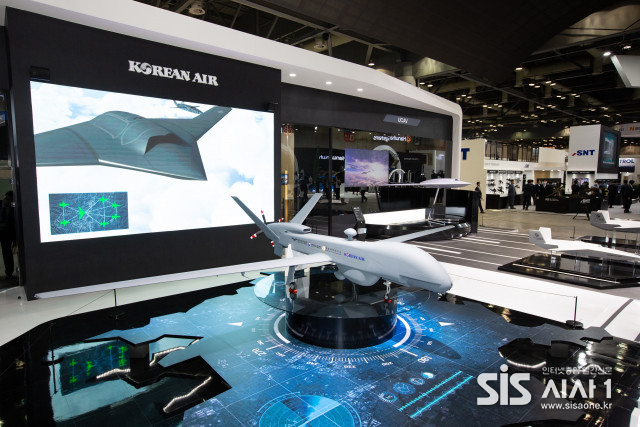 DX KOREA 2022 실내 전시공간에 위치한 대한항공 부스 전경 (자료 = 대한항공)