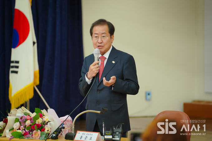 홍준표 대구시장. (출처 = 시사1 DB)