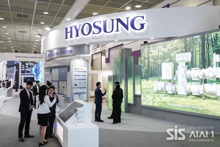 효성중공업이 ELECS KOREA 2025 전시회에서 AI 시대 지능형 전력기기 솔루션을 선보인다 (자료 = 효성중공업)