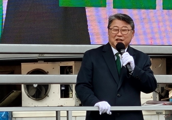조원진 우리공화당 대표. (출처 = 조원진 대표 블로그)