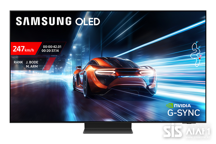삼성전자 2025년형 OLED TV, 엔비디아 지싱크 호환 인증. / 삼성전자