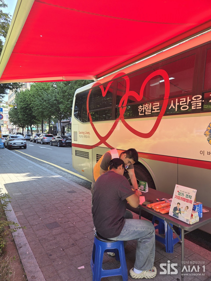 기증희망등록 신청 현장 모습. (자료 = 한국장기조직기증원)