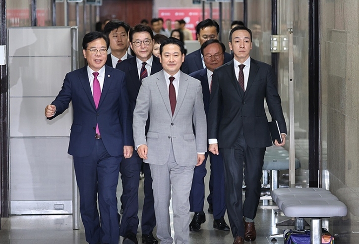 국민의힘 신임 지도부. / 국민의힘