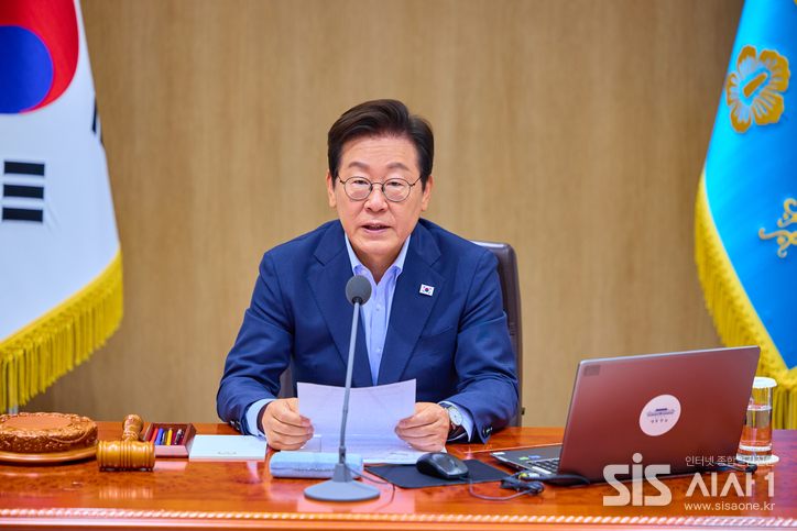 이재명 대통령이 8월 29일 국무회의를 주재하고 있다. (사진=대통령실 제공)