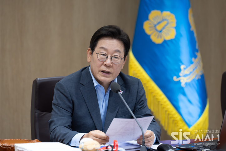 이재명 대통령이 8월 12일 대통령실에서 국무회의를 주재하고 있다.((사진=대통령실 제공)