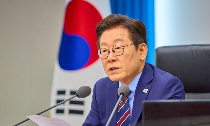 이재명 대통령이 발언하는 모습이다. / 대통령실