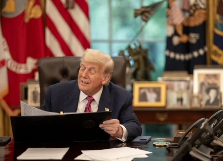 도널드 트럼프 미국 대통령. / 백악관