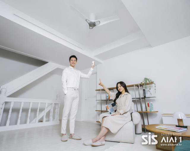 LG 휘센 실링팬이 출시됐다.(출처 = LG전자)