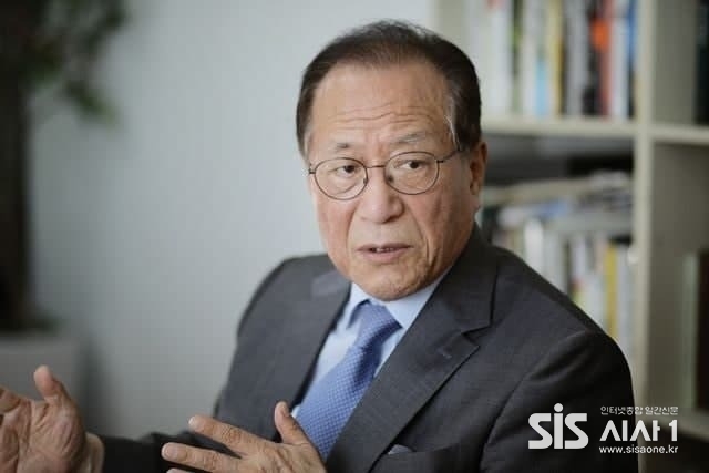 정세현 전 통일부 장관. (출처 = 이낙연 캠프)