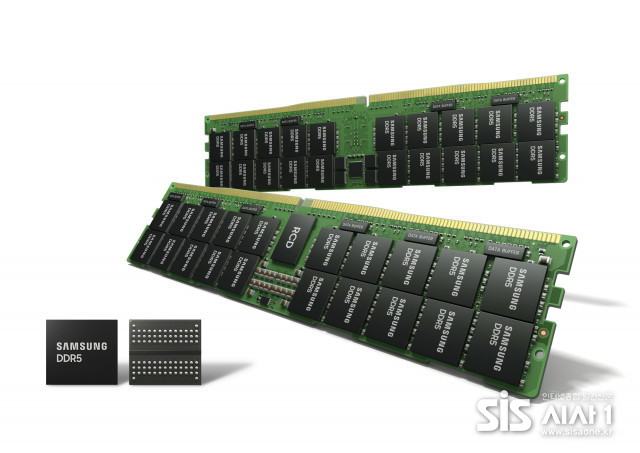 삼성전자 업계 최선단 14나노 DDR5 D램 (자료 = 삼성전자)