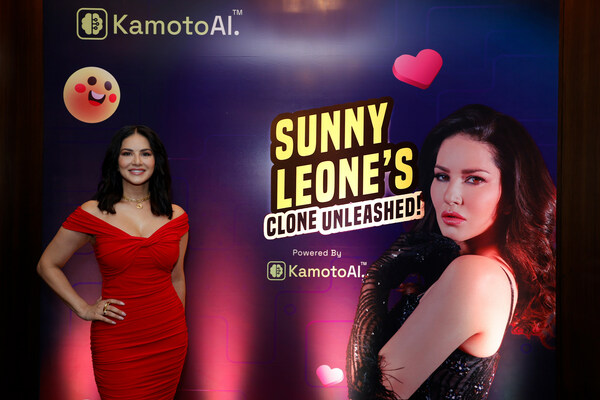 Kamoto.AI introduces the world’s first licensed AI Clone; Bollywood's Sunny Leone unveils her AI Clone.